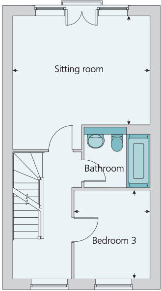 First floor plan