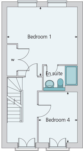 First floor plan
