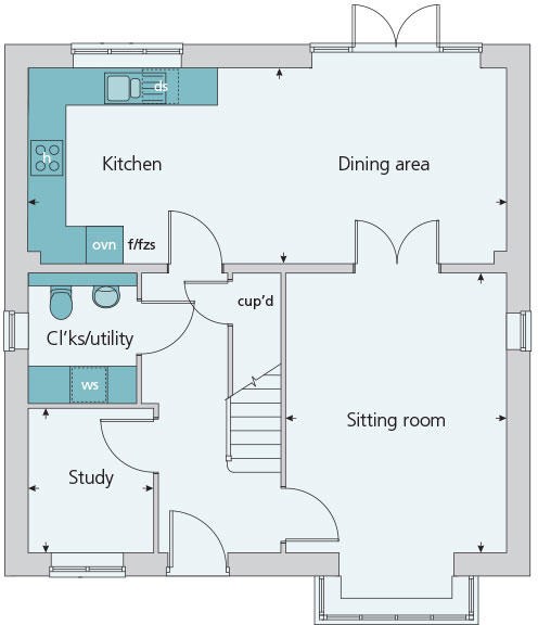 Ground floor plan
