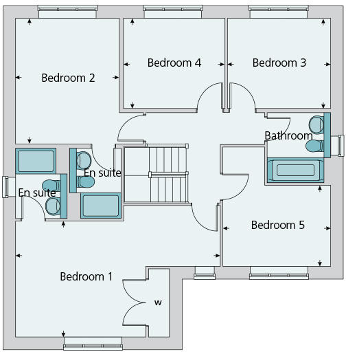 First floor plan