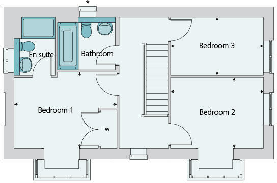 First floor plan