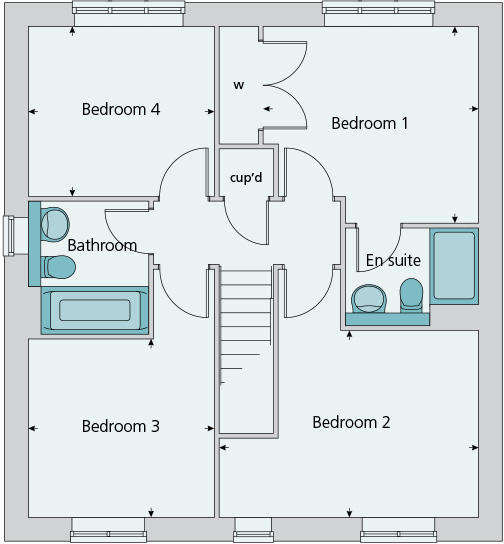 First floor plan