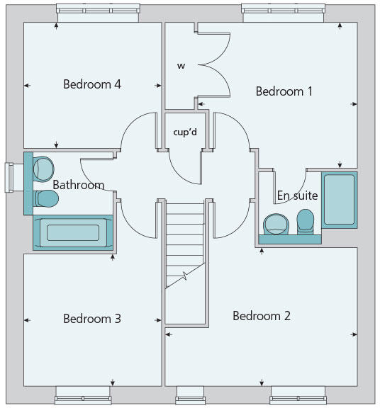 First floor plan