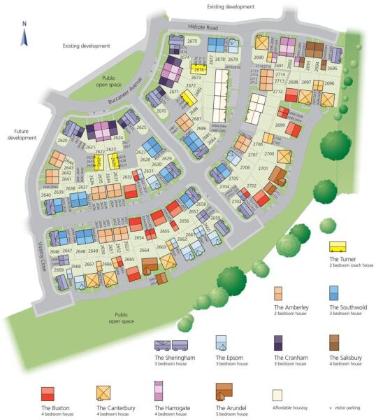 Coopers Edge New Homes Development by Bovis Homes Western