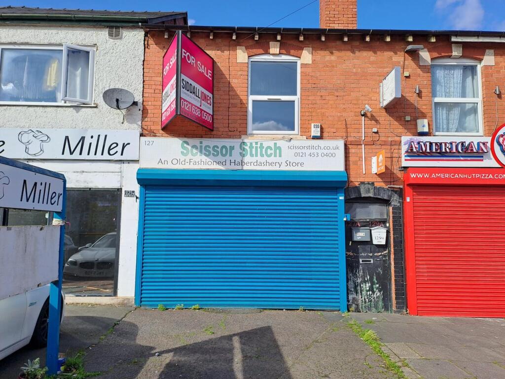 Mixed use property for sale in 127 New Road, Rubery, Birmingham, B45