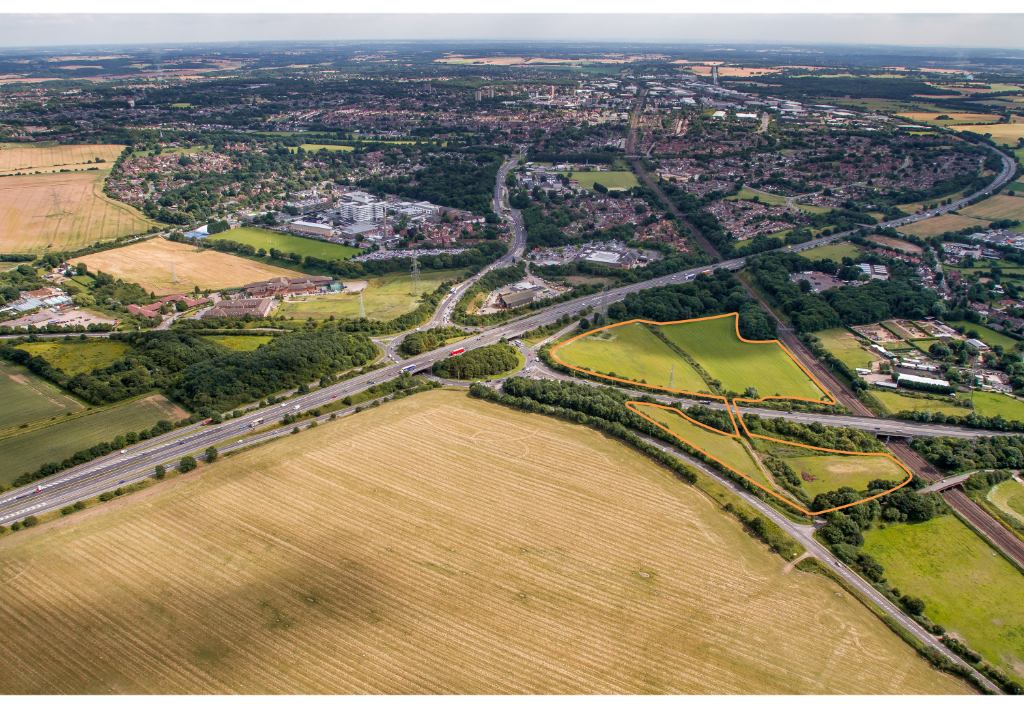 Main image of property: Stevenage Northern Gateway, Land to the West of Junction 8 A1 (M), Stevenage, SG1 2JE 