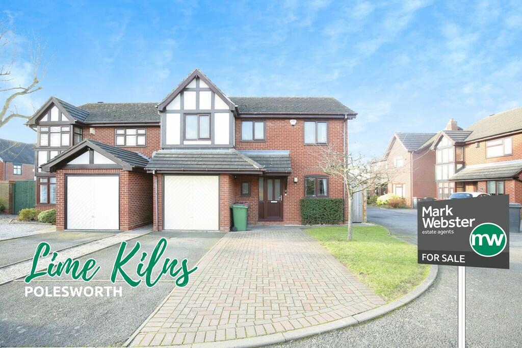 4 bedroom detached house for sale in Limekilns, Polesworth, B78