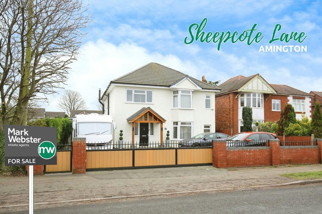 4 bedroom detached house for sale in Sheepcote Lane, Amington, B77