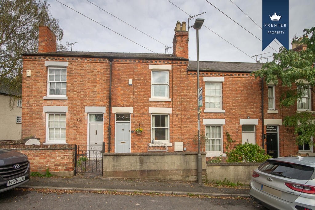2 bedroom terraced house for sale in Mileash Lane, Darley Abbey, Derby, Derbyshire, DE22