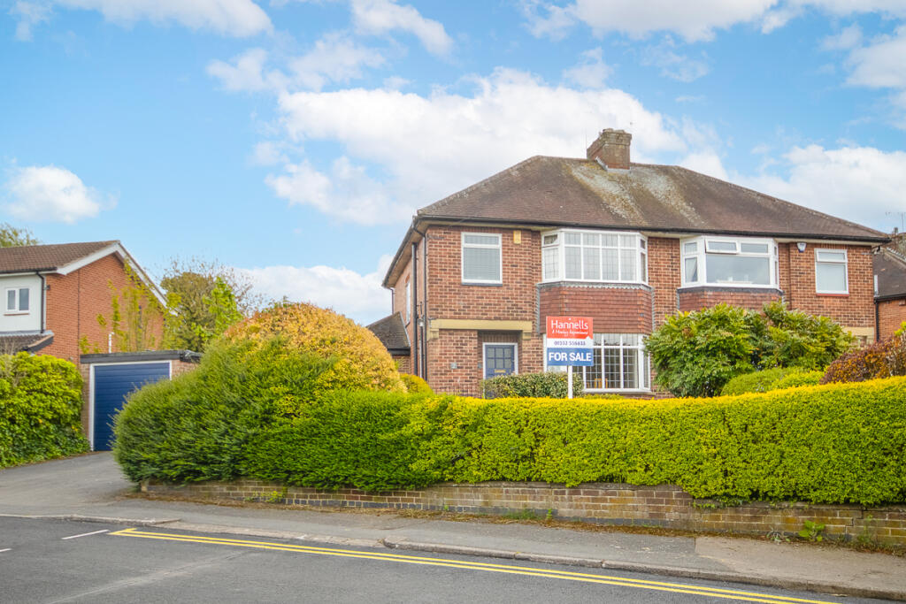 3 bedroom semidetached house for sale in Ashover Road, Allestree, DE22