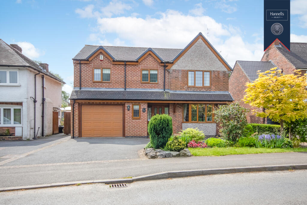 4 bedroom detached house for sale in Wirksworth Road, Duffield, DE56