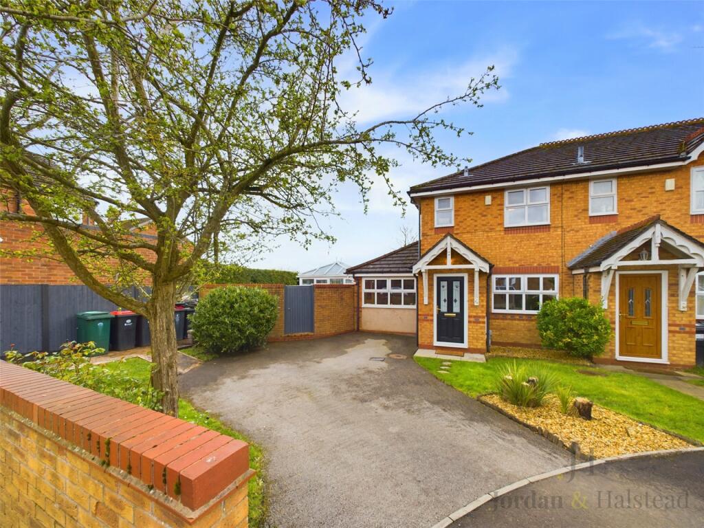 2 bedroom semi-detached house for sale in Ashwood Court, Hoole, Chester, Cheshire, CH2