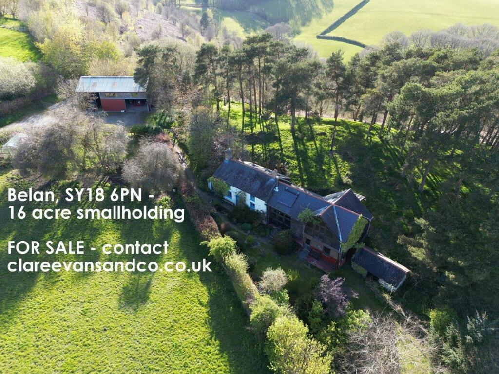 4 bedroom detached house for sale in Belan, Glyn Brochan, Llanidloes, SY18