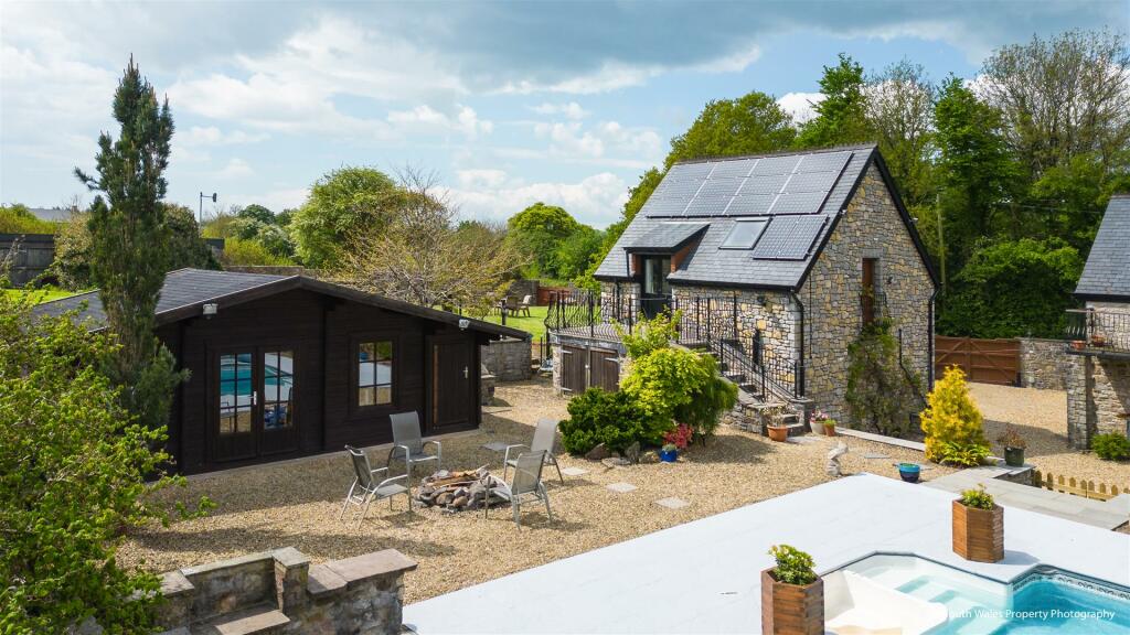 6 bedroom detached house for sale in Abbey Road, Ewenny, Bridgend, CF35