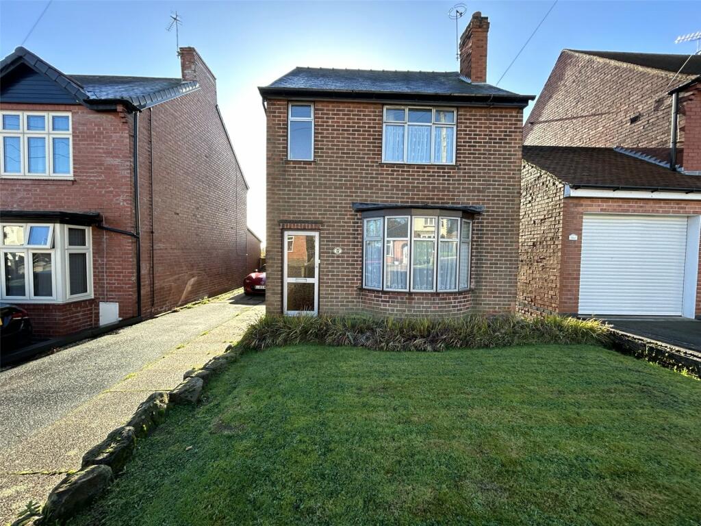 3 bedroom detached house for sale in Middleton Avenue, Codnor, Ripley