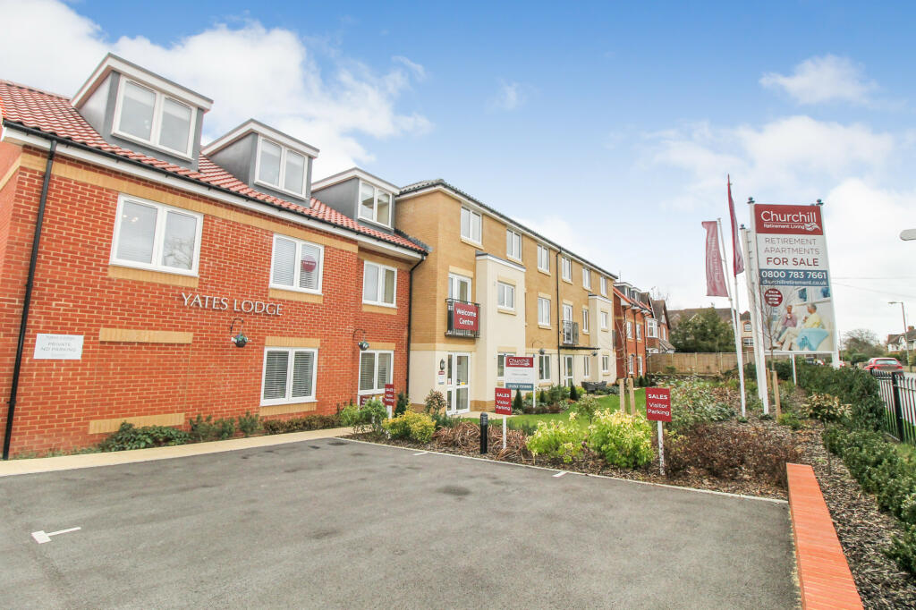 1 bedroom retirement property for sale in Yates Lodge, 118 Victoria Road, Farnborough