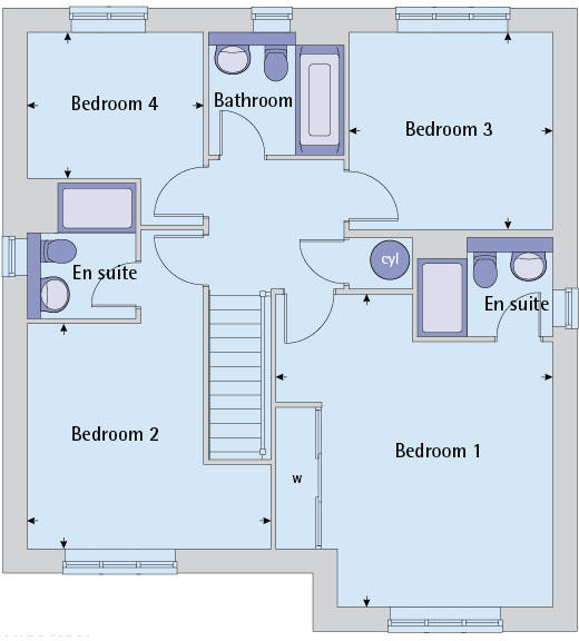 First floor plan
