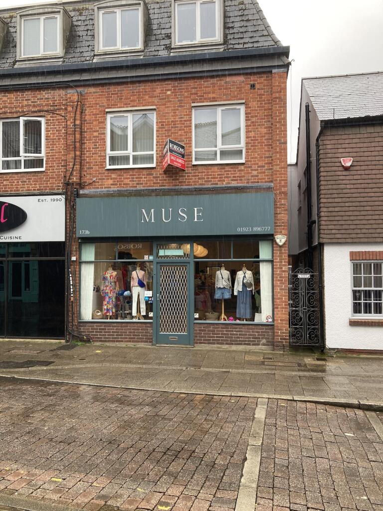 High street retail property for sale in 173b High Street, Rickmansworth, WD3 1AY, WD3