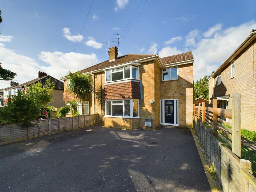 3 bedroom semidetached house for sale in Brooklyn Gardens, Cheltenham, Gloucestershire, GL51