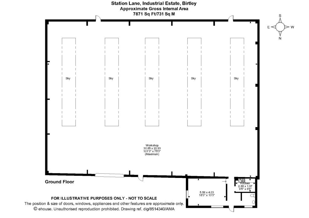 Light industrial facility to lease in Unit 9 Station Lane Industrial