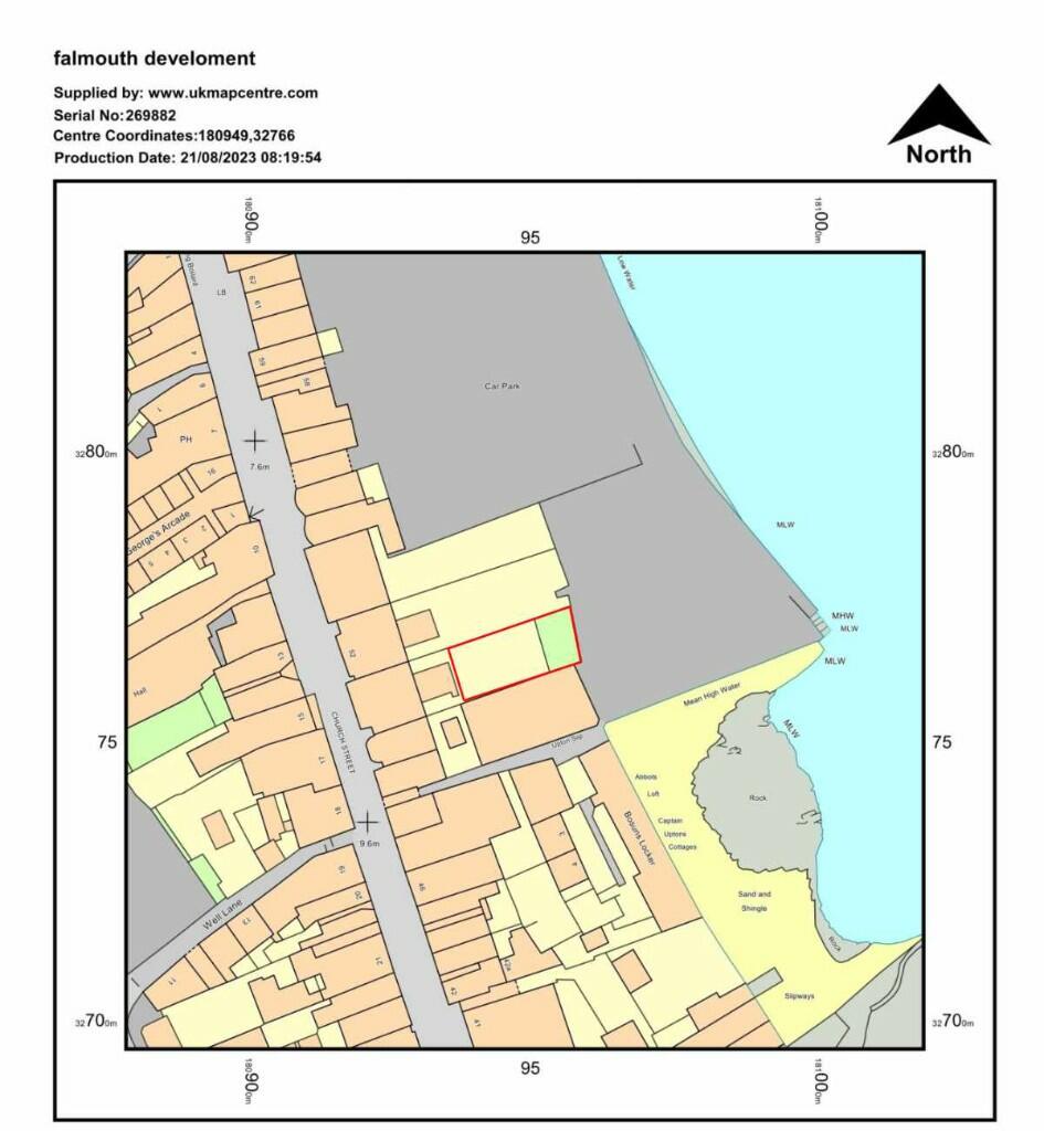 Land for sale in Church Street, Falmouth, Cornwall, TR11