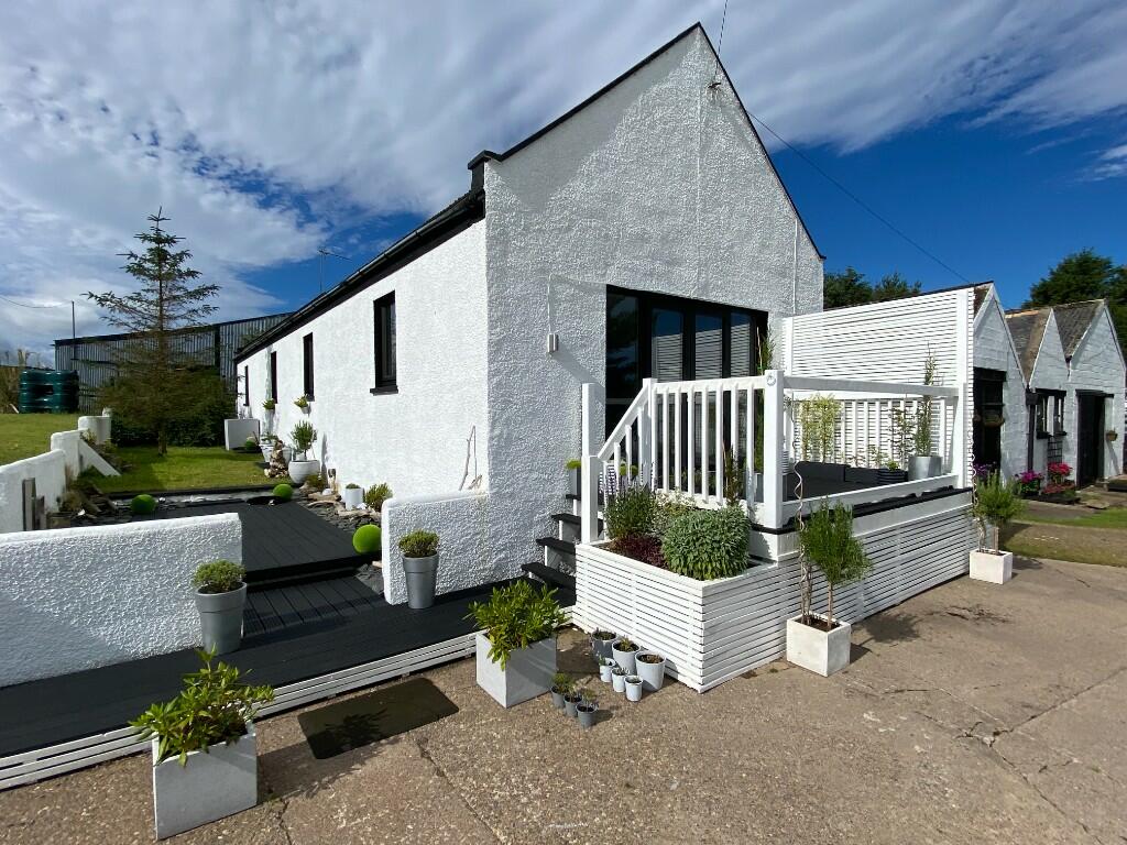 2 bedroom smallholding for sale in South Cross Slacks, Gamrie, Banff