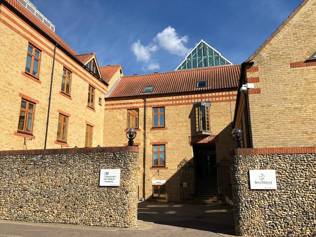 Office to lease in St. Nicholas Street, Thetford, Norfolk, IP24