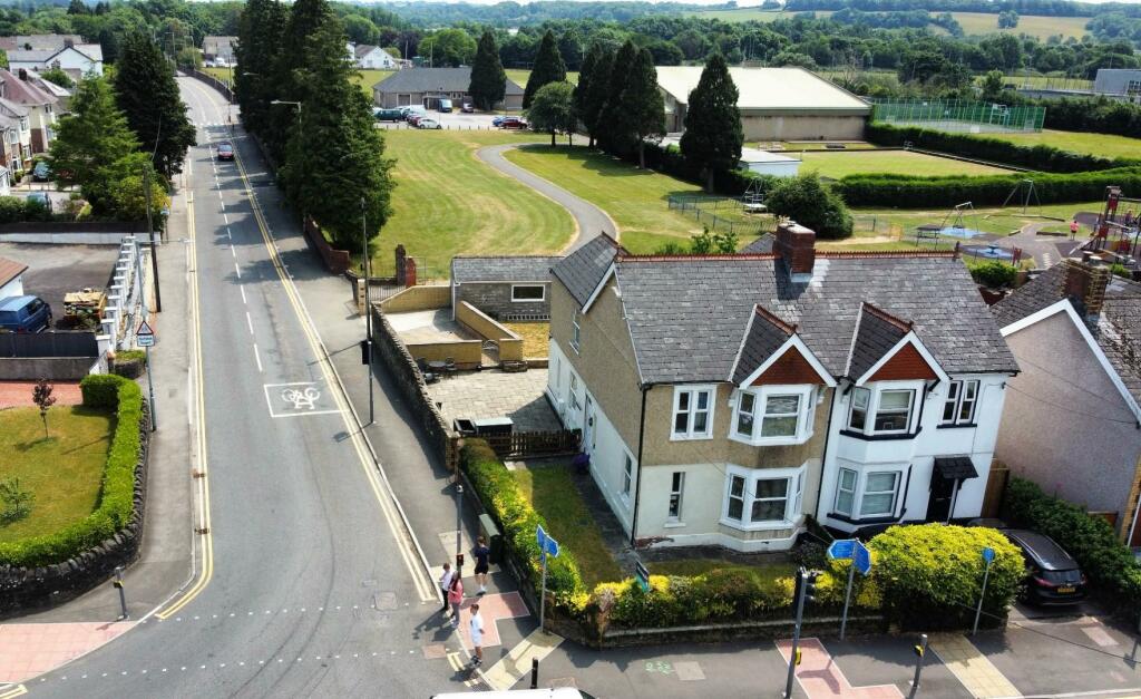4 bedroom semidetached house for sale in Coychurch Road, Pencoed