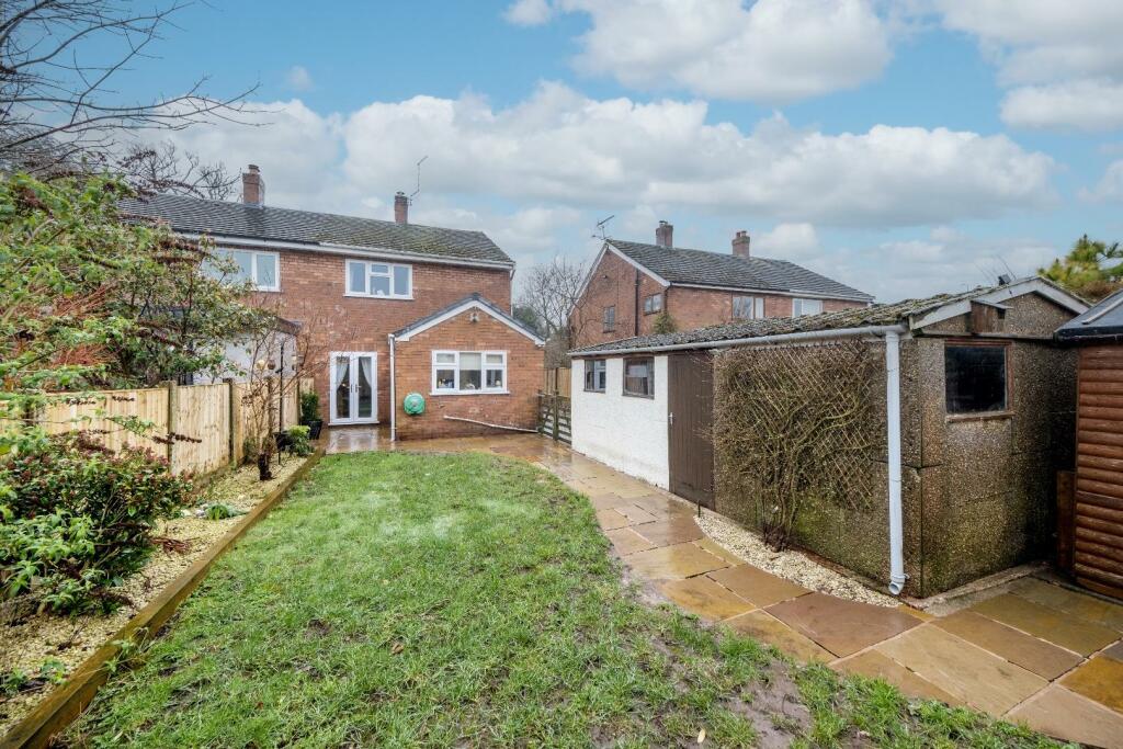 3 bedroom semidetached house for sale in Back Lane, Duddon, CW6