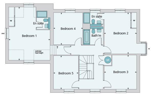 First floor plan
