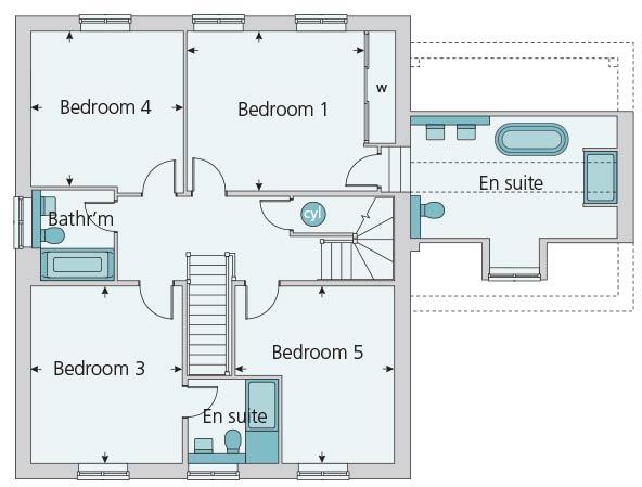 First floor plan