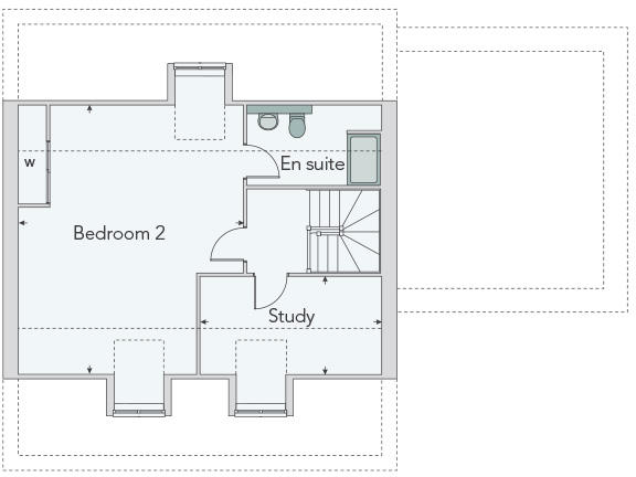 Second floor plan
