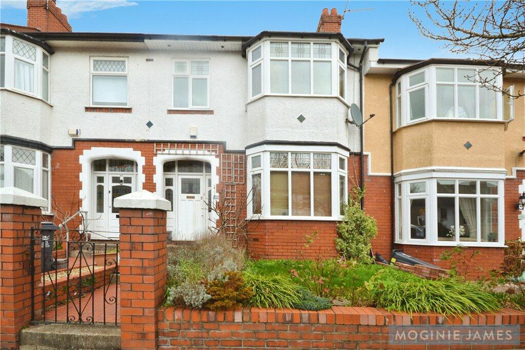 4 bedroom terraced house for sale in Melrose Avenue, Penylan, Cardiff, CF23
