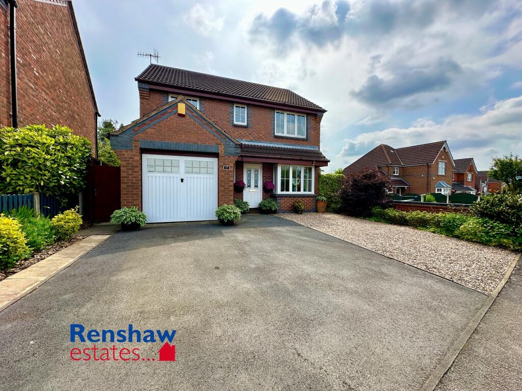4 bedroom detached house for sale in Mason Road, Shipley View, Ilkeston