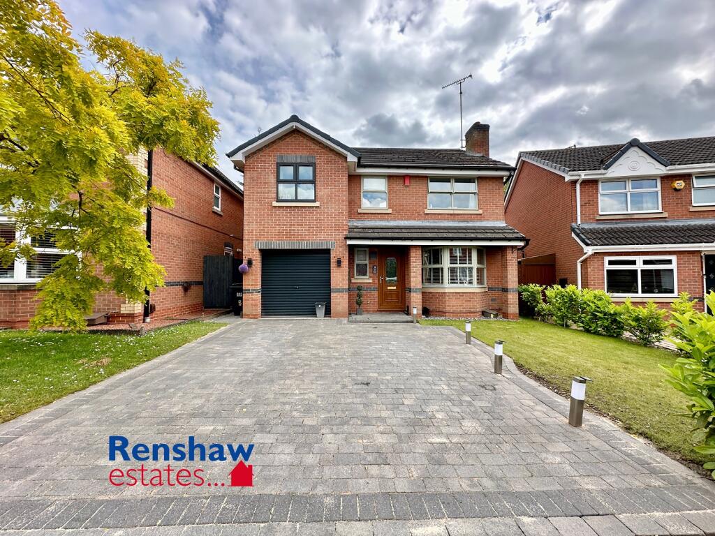 4 bedroom detached house for sale in Mill Acre Close, Shipley View