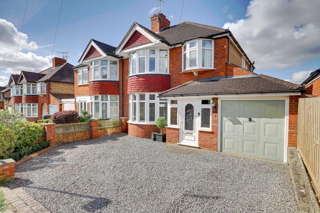 3 bedroom semi-detached house for sale in Woodcote Way, Caversham Heights, Reading, RG4