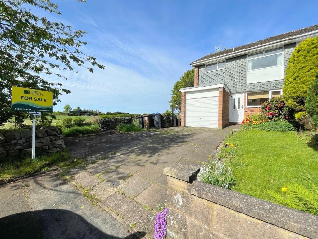 3 bedroom semidetached house for sale in Boucher Road, Cheddleton