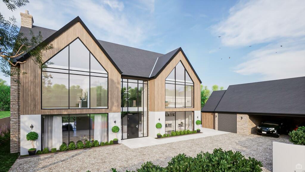 5 bedroom detached house for sale in The Common, Preston Bissett