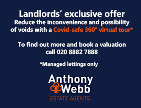 Get brand editions for Anthony Webb Estate Agents, Palmers Green