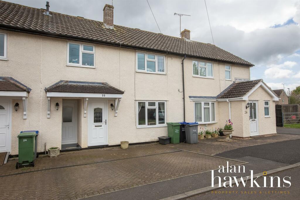 3 bedroom terraced house for sale in Britannia Crescent, Lyneham, SN15