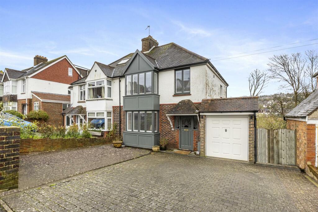 3 bedroom semi-detached house for sale in Overhill Drive, Patcham, Brighton, BN1