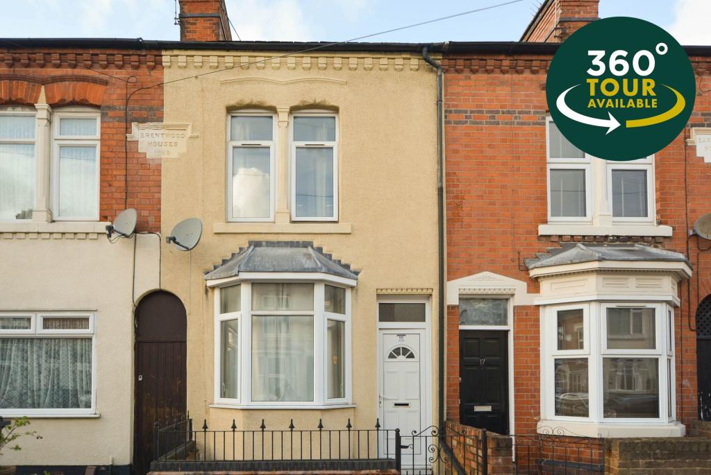 2 bedroom terraced house for sale in Sylvan Street, Newfoundpool, Leicester, LE3