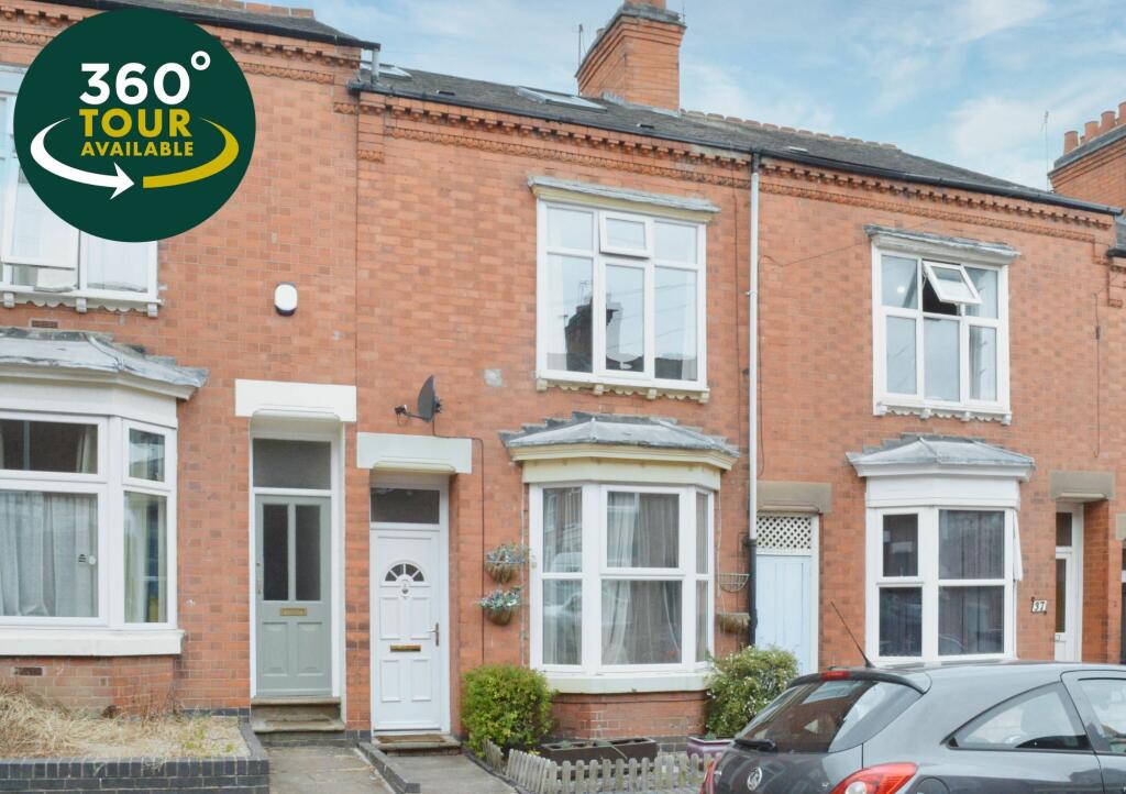 3 bedroom terraced house for sale in Lytton Road, Clarendon Park, Leicester, LE2
