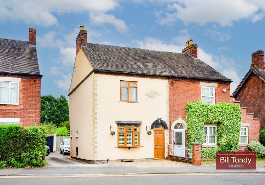2 bedroom semidetached house for sale in New Road, Armitage, Rugeley, WS15