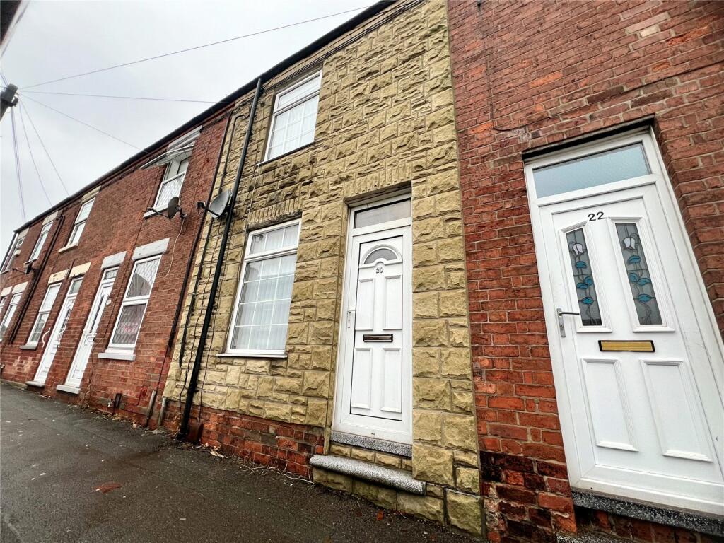 2 bedroom terraced house for sale in Park Road, Ilkeston, Derbyshire, DE7