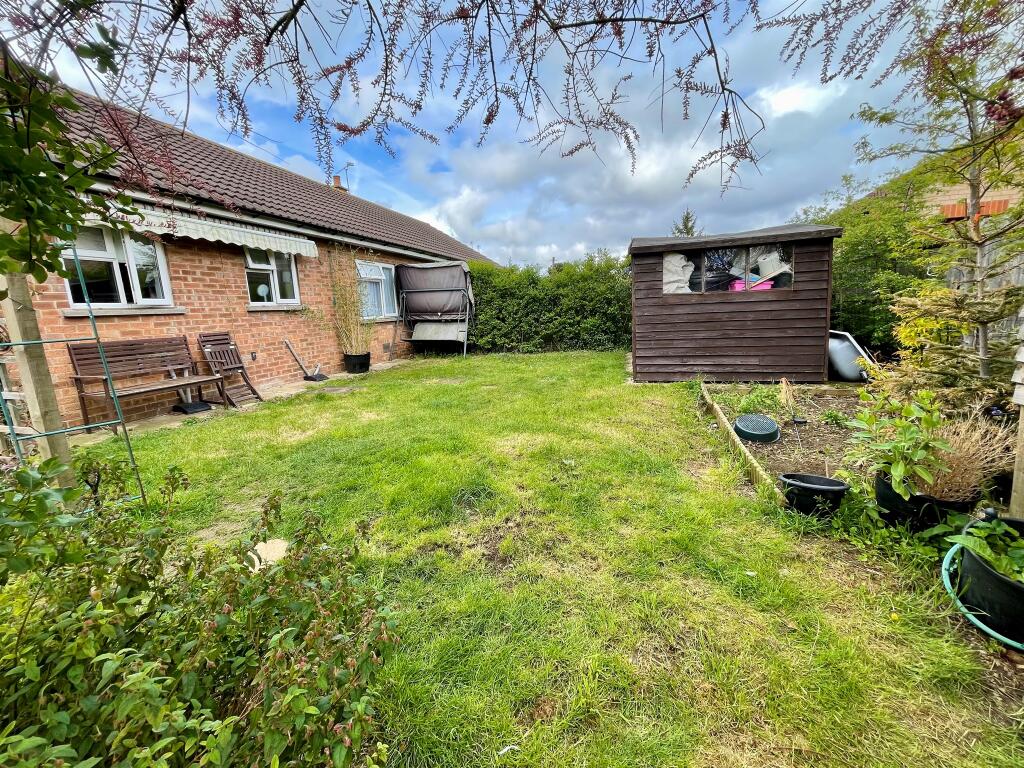 2 bedroom semidetached bungalow for sale in St. Johns Close, Baston