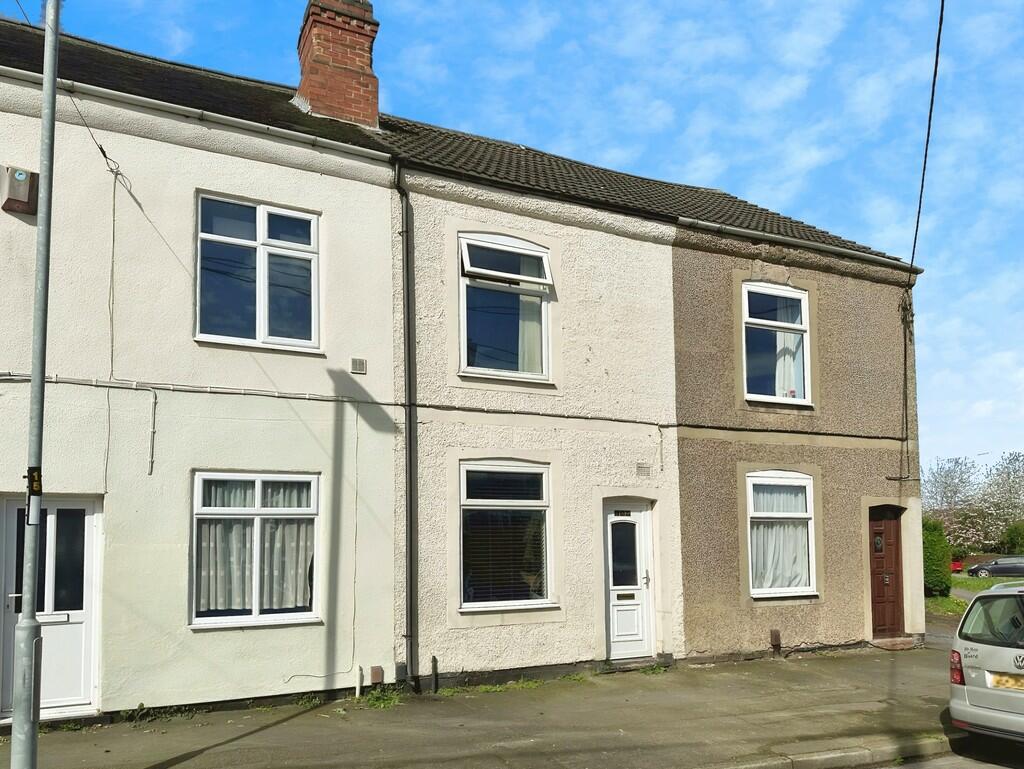 2 bedroom terraced house for sale in Main Street, Thringstone, LE67