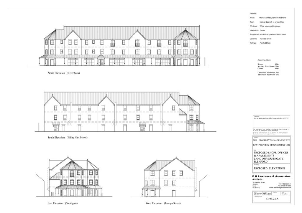 Plot for sale in Land Off, Southgate, Sleaford, Lincolnshire, NG34