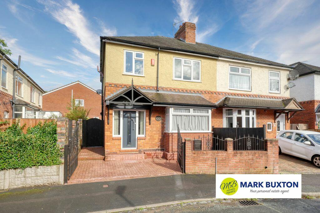 3 bedroom semi-detached house for sale in Watson Street, Penkhull, Stoke-on-Trent. ST4 7EY, ST4