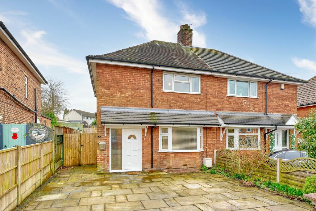3 bedroom semidetached house for sale in Vernon Avenue, Audley, Stoke